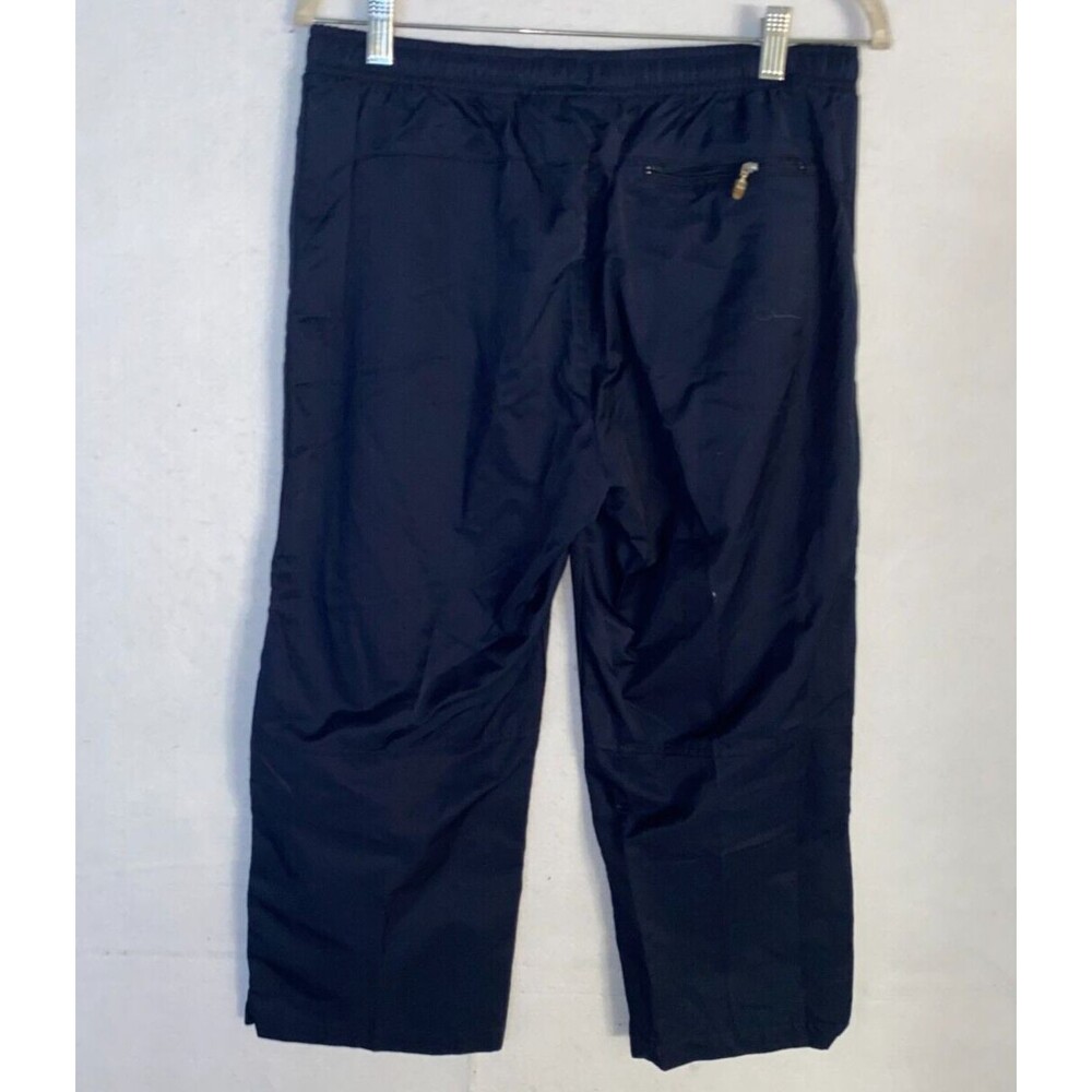 Vintage Nike Pants Womens Large 12-14 Navy Blue Cropped